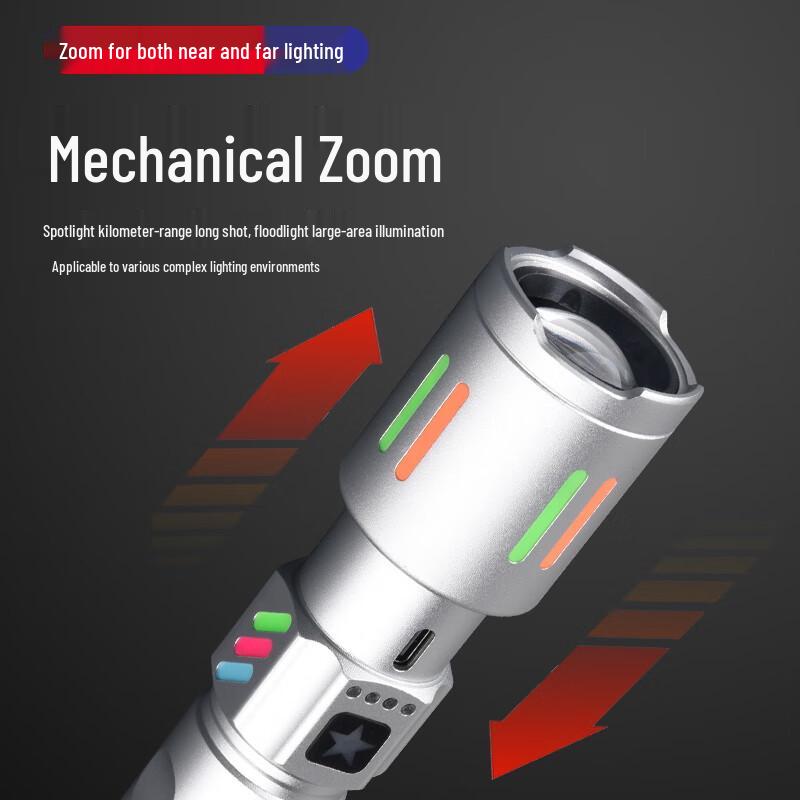 SPSR XFQ-9267 Rechargeable Tactical Flashlight