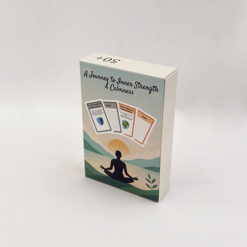 50+ קלפי אישור חוסן נפשי למוטיבציה, הקלה על חרדה, הכרת תודה, בריאות הנפש, ביטחון עצמי וצמיחה אישית