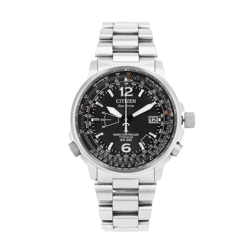 

Citizen Chronograph Radio Control Super Titanium Watch Cb0230 81e CB0230-81E