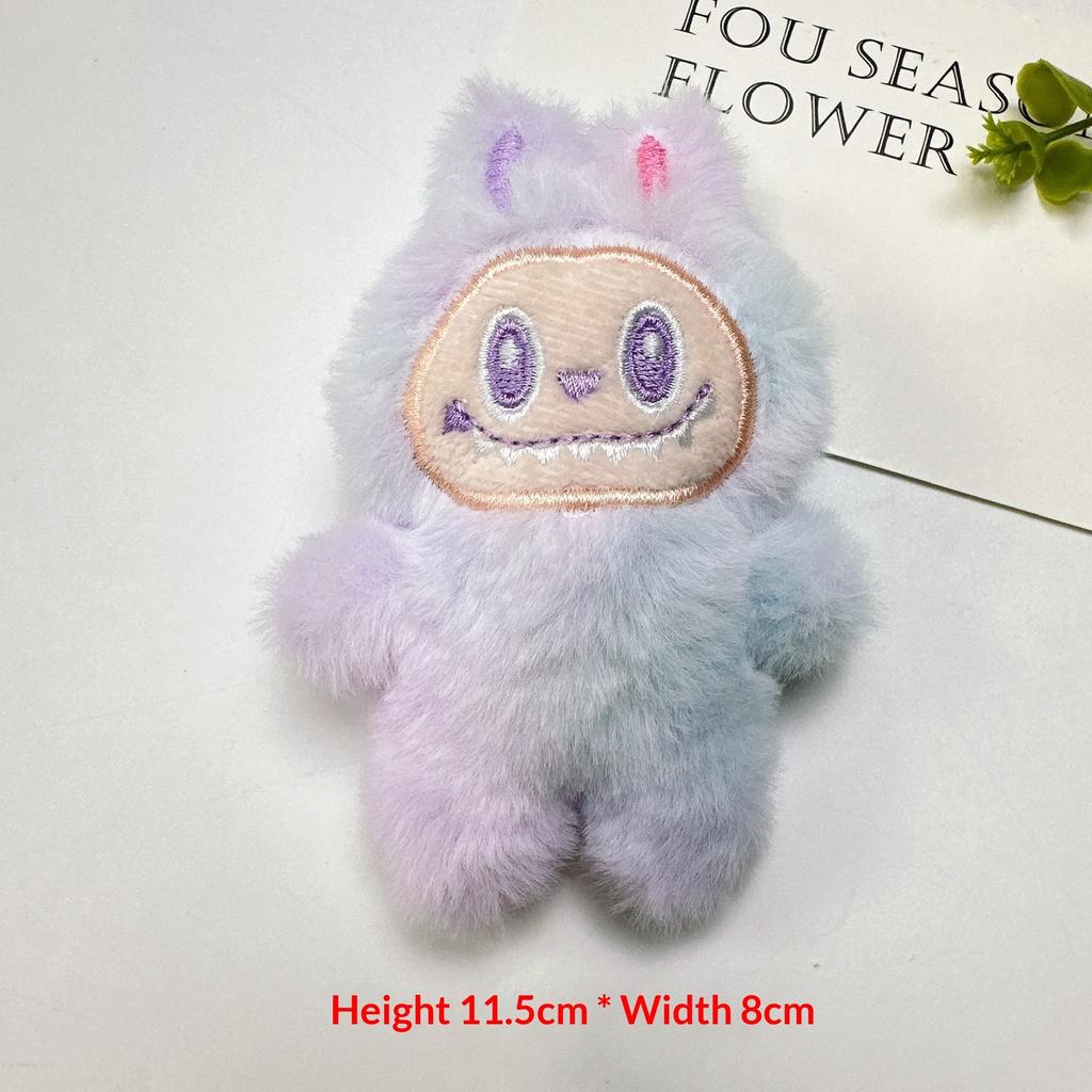 Quietschende Puppe der dritten Generation POP MART Plüschanhänger Taschenschlüsselanhänger Kleine Anhängerpuppe