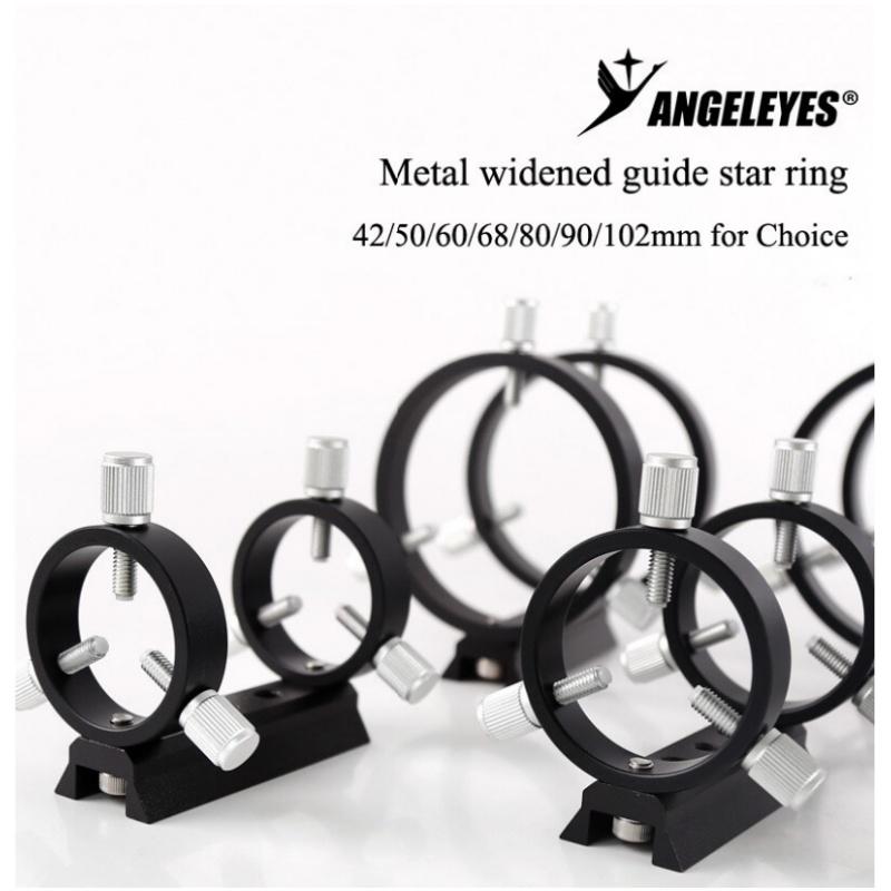 Laser Pointer Bracket Finder Scope Bracket Ring Kit for Finder Scope Telescope Inside Diameter 42/50/60/68/80/90/102mm