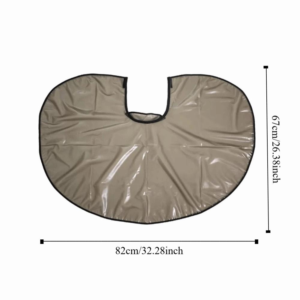 Thicken Waterproof Colouring Cape Non-stick Hair Perm Baking Oil Cape  Hair Styling