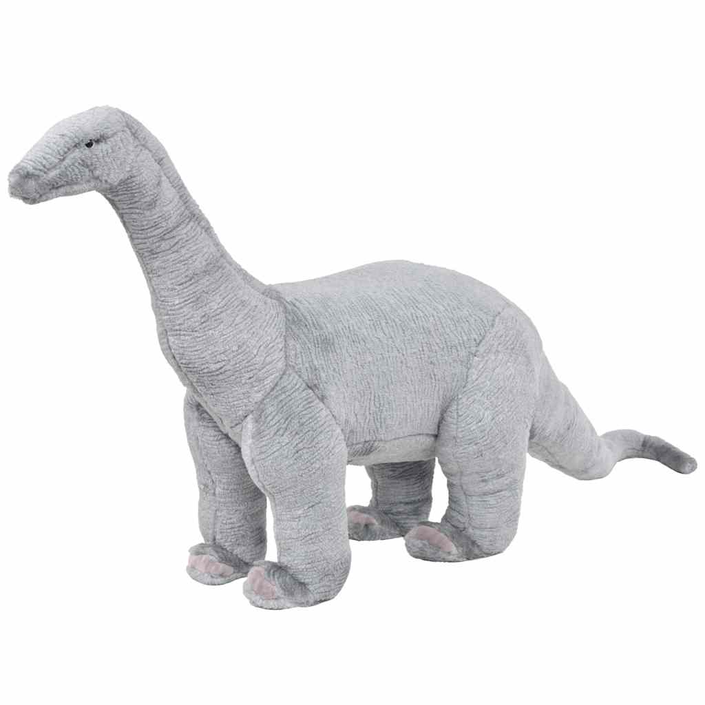 Joom Mobelmall Graue Vidaxl Plüschtier Brachiosaurus Stehend Plüsch Grau Xxl