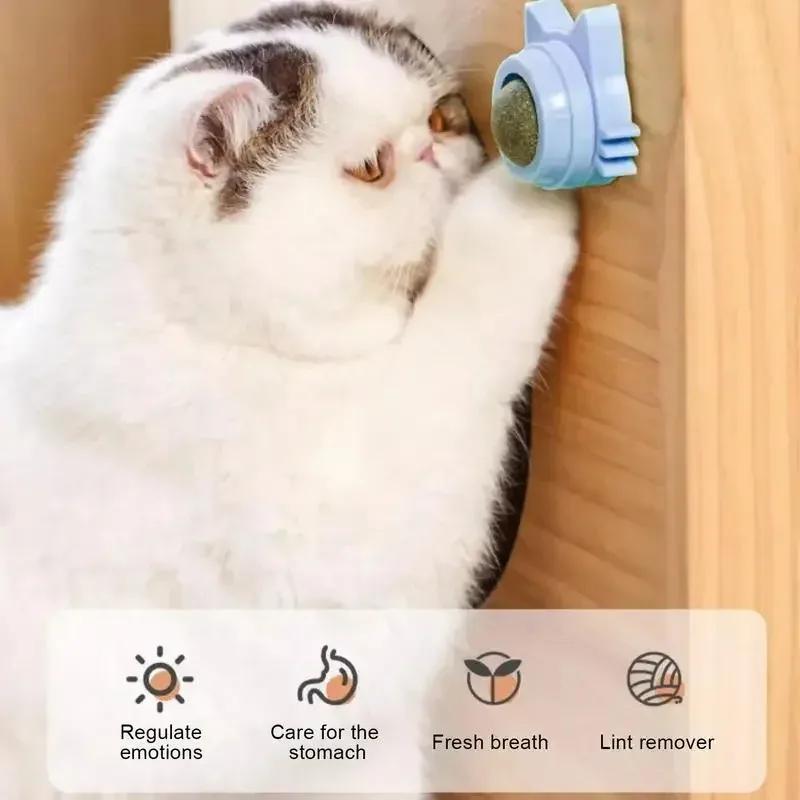 Catnip Ball Cat Toys Self-hi Cat Pet Products To Relieve Boredom and Bite-resistant Kittens Kittens Grind Their Teeth Toy