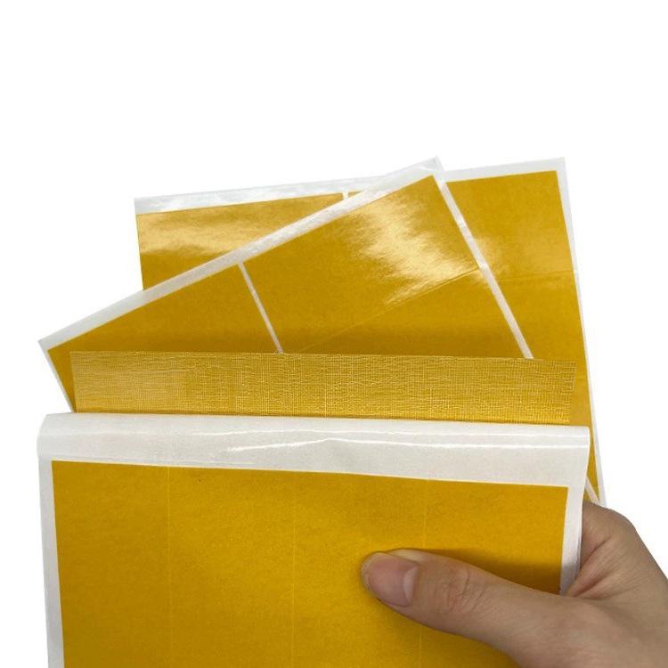 Yellow Double-Sided Residue-Free Carpet and Floor Mat Fixing Tape