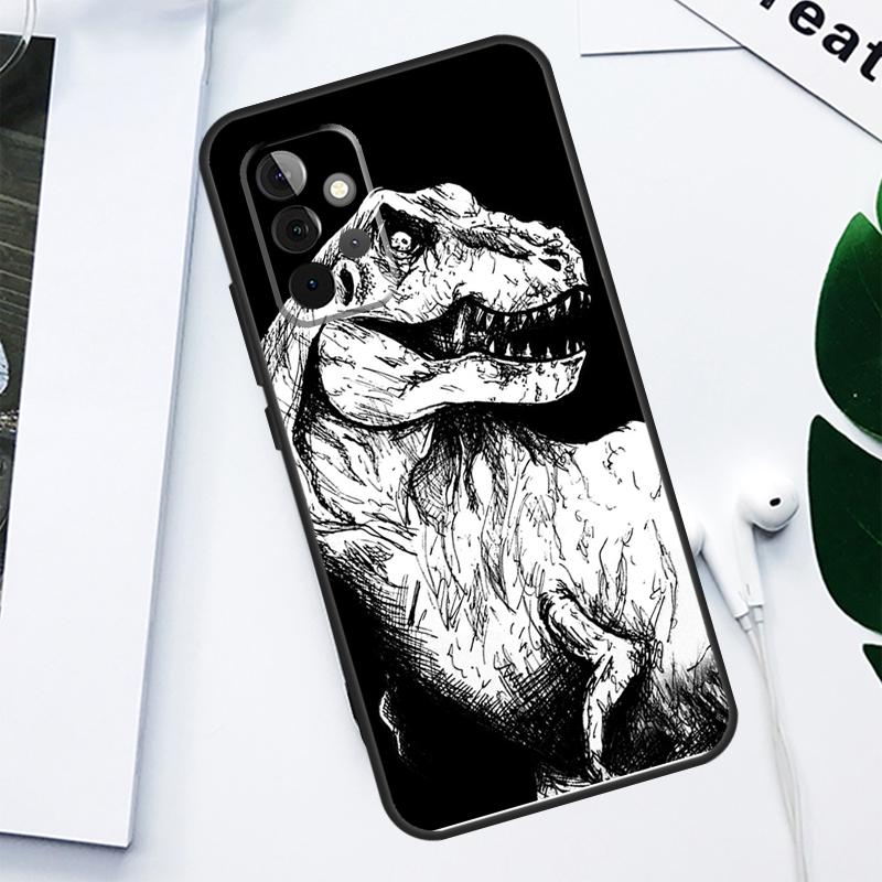 T-Rex Dinosaurier Tyrannosaurus Für Samsung Galaxy A34 A54 A14 A55 A35 A15 A53 A33 A13 A05 A06 A16 A22 A32 A52 Handyhülle