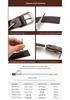 Paul Genuine Leather Men's Belt - Pin Buckle Casual Waistband for Middle-Aged and Young Business, Versatile and Fashionable.