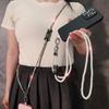 Crossbody Mobile Phone Lanyard Women's Outdoor Long Travel Mobile Phone Chain Bag Lanyard