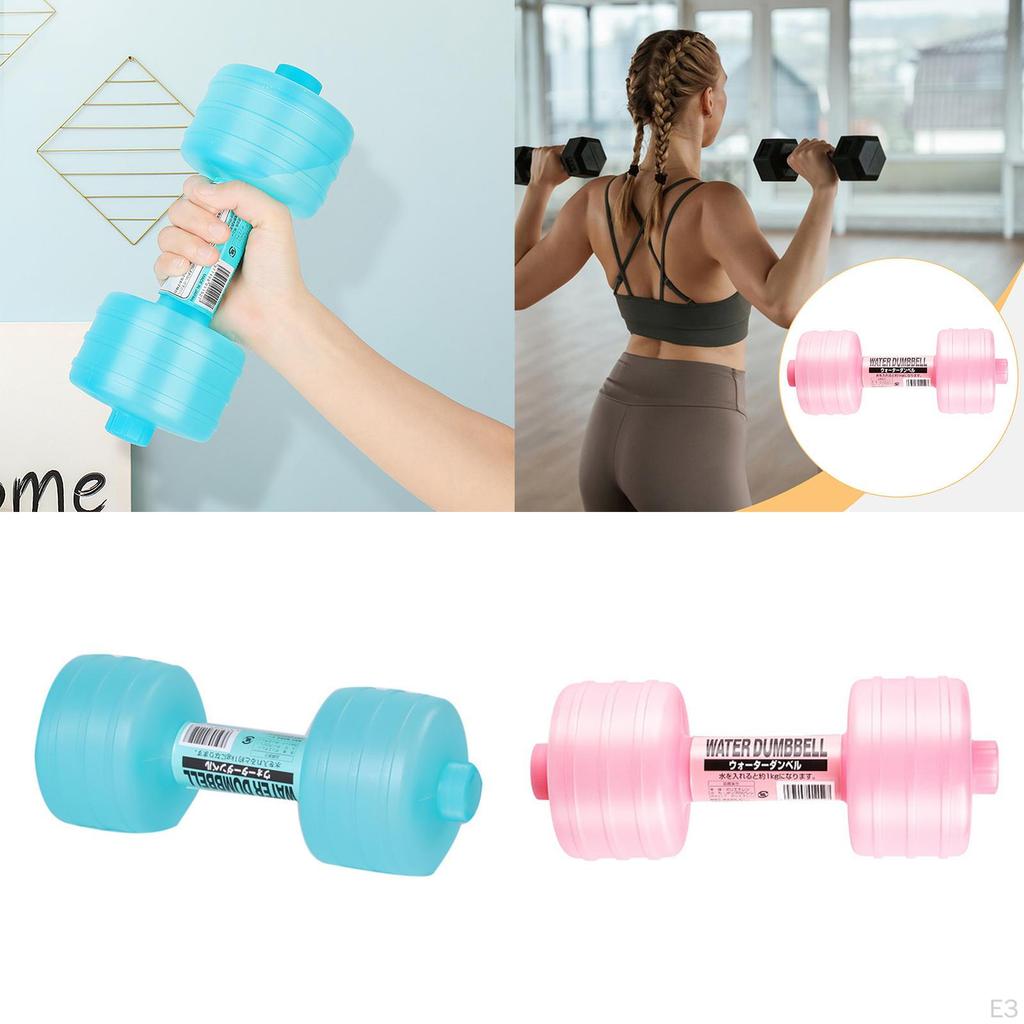 Bærbar Hantel Treningsutstyr med Dobbelt Lokk for Kontortrening 10 tommer Lang Multifunksjonell 1 kg