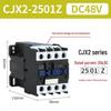 CJX2 DC Contactor: Models 1210, 0910, 1810, 2510 - Voltage Options: 12V, 24V, 48V, 110V, 220V, 380V