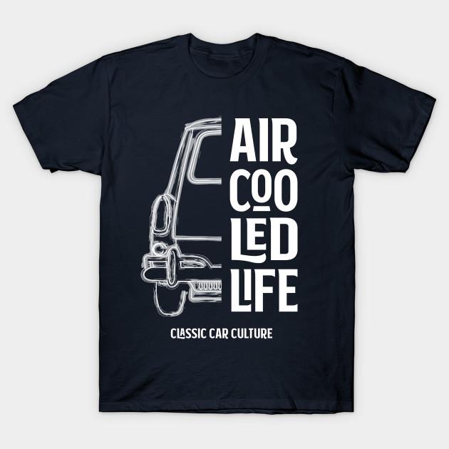 

Men Black Print T-shirt Aircooled Life Type 3 Square Back - Classic Car Culture No-Cut Transfer Paper Print Cotton Tshirt 4XL