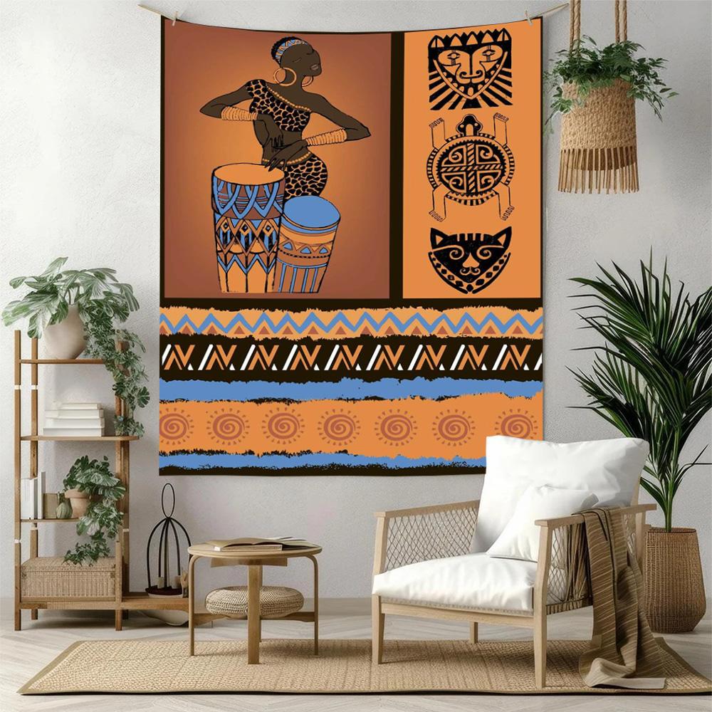 African Style Wall Decor Tapestry Art For Pet Memorial Birthdaywedding Party Backdrop Family Gift