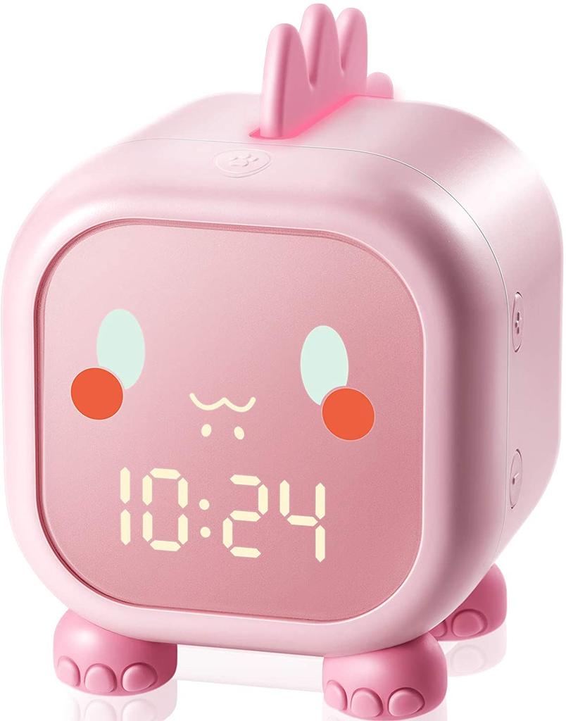 Buy Children's Alarm Clock, Colored Light Day/night Table Lamp, Night Light and Music Reminder