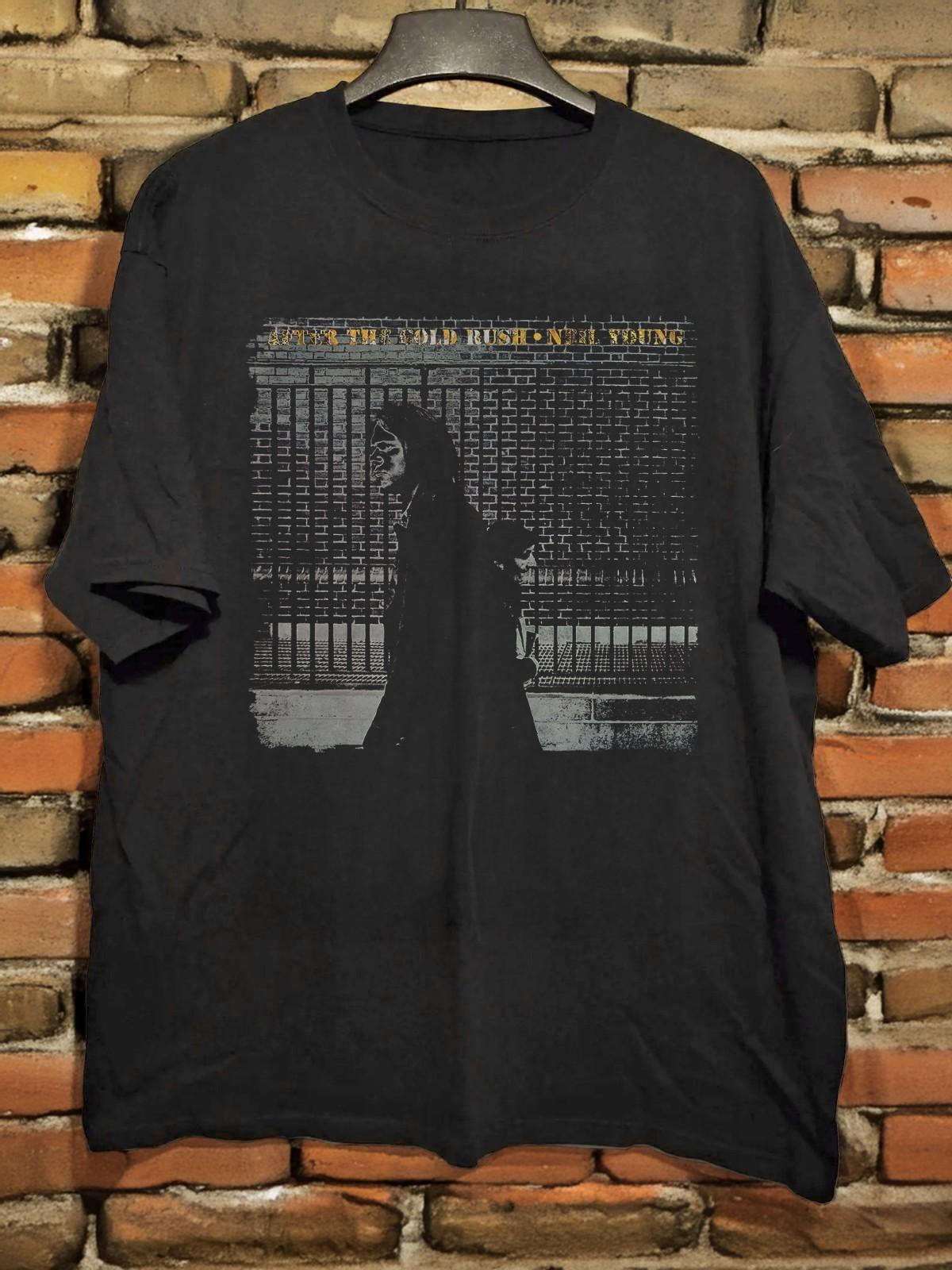 Neil Young After The Gold Rush Rock Band Unisex T-shirt XXXXL
