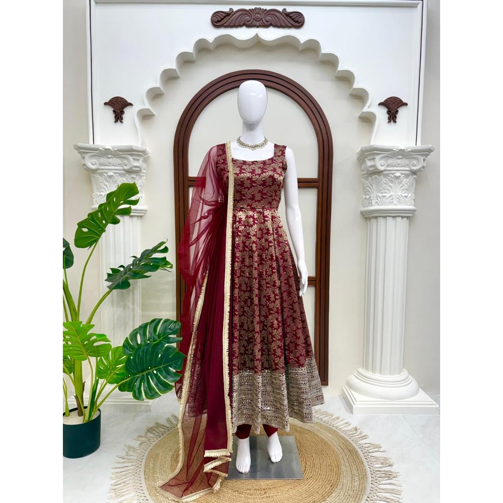 Indian Wedding Wear Anarkali Suit Bollywood Party Wear Ethnic Salwar Kameez