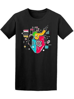 Industrial Working Heart TShirt 100 Cotton ONeck Short Sleeve Summer Casual Mens Tshirt Streetwear