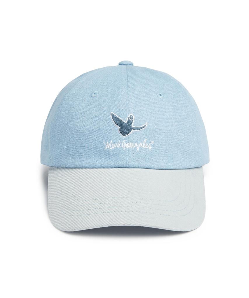 Mark Gonzales Classic Angel Logo Two-Tone Ball Cap - Sky Blue