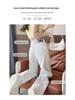 Petite Plus Size Winter White Floral Embroidered Wide Leg Jeans