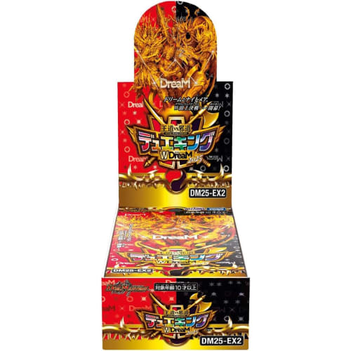 Duel Masters TCG DM25-EX2: Orthodox vs. Unorthodox Dueking WDreaM 2025 (12 boxes per carton) [Ships the day before release]