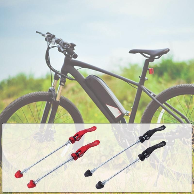 1Pair High-Strength Bicycles Hub Quick Release Lever Mountain Road Bike Wheel Hub Skewers Bicycles Quick Release Skewers