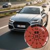 2PCS 3D Gel Domed Sticker German Number Gel Dome Stickers Personalized Heat-resistant Waterproof Non Fading Car Stickers