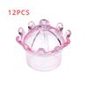 12pcs/lot Transparent Plastic Candy Boxes Crown Shape Church Shape Large Capacity Party Supplies Festival Supplies