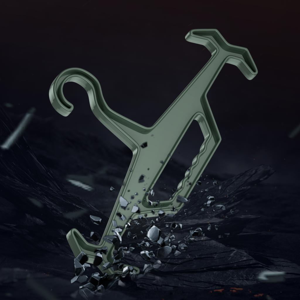 Umeraș Tactic din Plastic pentru Haine, pentru Sarcină Grea. Potrivit pentru Depozitarea și Organizarea Vestonului de Armură Corporală, Vestonului pentru Pușcă cu Aer de Vânătoare