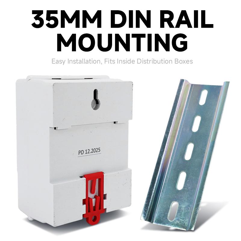 Din Rail Mount Time Control Relay 7 Days Weekly Programmable Timer 12V 110V 220V LCD Digital Timer Switch with 24 On/Off Groups3