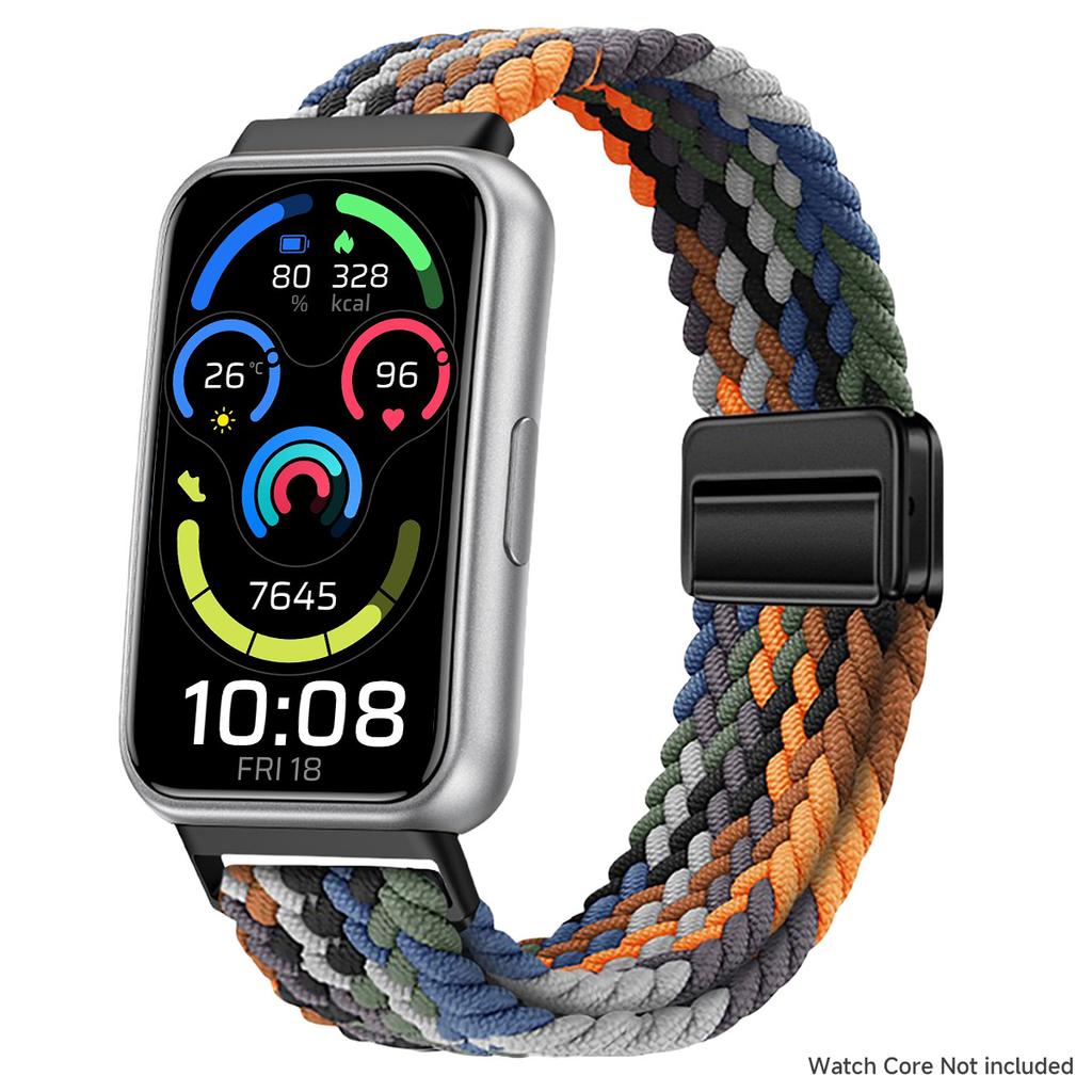 Braided Nylon Strap For Huawei Band 11/11NFC Comfortable Magnetic Buckle Adjustable Watchband For Huanwei 11Pro/11Pro NFC Belt