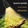 Compact LED Aquarium Spotlight: Full Spectrum Mini Clip Light for South American Stream Tank