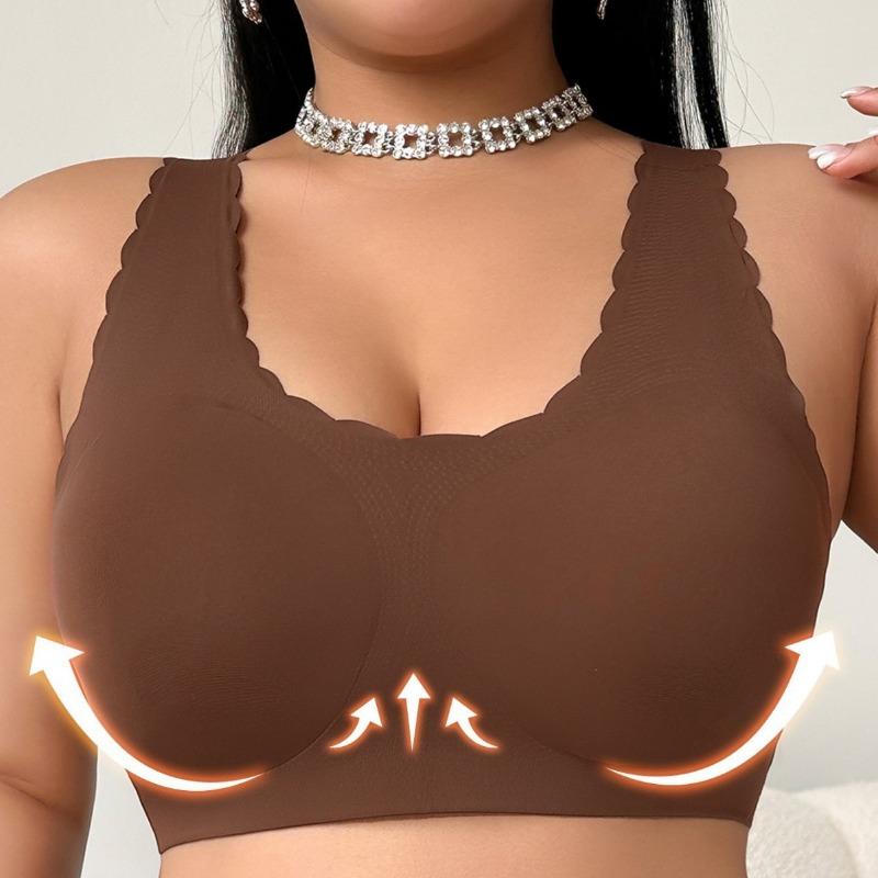 Women S Front Closure Breastfeeding Bra Plus Size Seamless Breathable Underwear