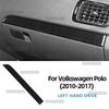 Για Volkswagen Polo 2010 2011-2017 Πάνελ Ταμπλό Πλευράς Συνοδηγού από Ανθρακονήματα Αντιχαρακτικό Διακοσμητικό Εσωτερικού Τροποποίηση Αξεσουάρ Αυτοκινήτου