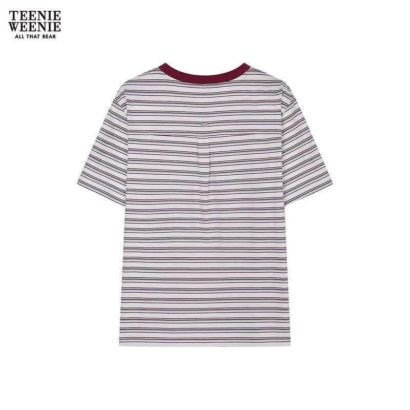 Teenie Weenie Women's Bear Stripe T-Shirt 2026 Summer Collection