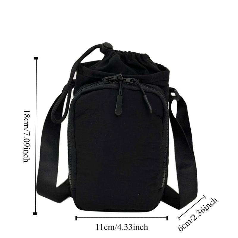 Quick Drying Water Bottle Carrier Bag Shoulder Strap Water Bottle Sling Bag Case  Women