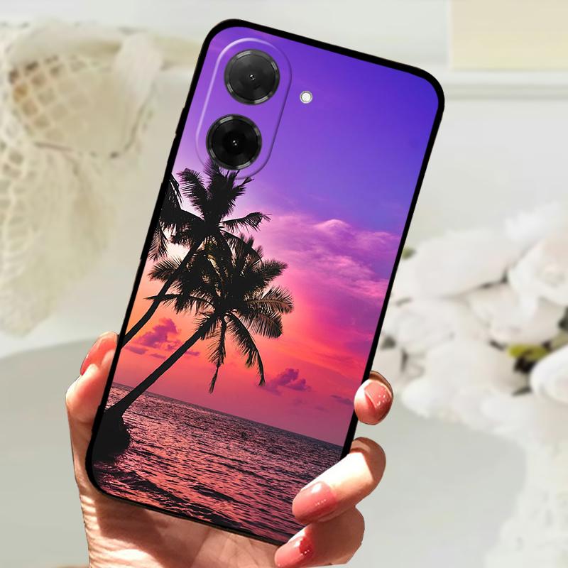 Phone Cases For Poco C71 4G Bumper Soft TPU Back Cover Case For Xiaomi Redmi A5 4G Cartoon Animal Shockproof Silicone Funda Capa
