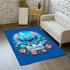 1pc Stitch Pattern Area Rug Soft Flannel Floor Mat for Living Room,Office,Bedroom and Carpet,Sofa Coffee Table Floor Mat