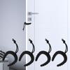 2Pcs Silent C-Shaped Door Stopper Anti-collision Door Block Anti-Pinch Hand Guard  Bedroom