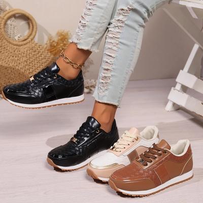 Sneakers da Donna Moda Comode Casual con Lacci Sneakers da Donna Primavera Autunno Scarpe da Passeggio e da Corsa per Donna Zapatos De Mujer
