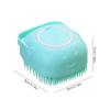 Pet Bathing Brush Soft Silicone Massager Brush Shower Gel Bathing Brush Clean Tools Comb Dog Cat Cleaning Grooming Supplies