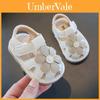 Baby Girl Summer Sandals Pu Non Slip Soft Sole For Toddler Walks