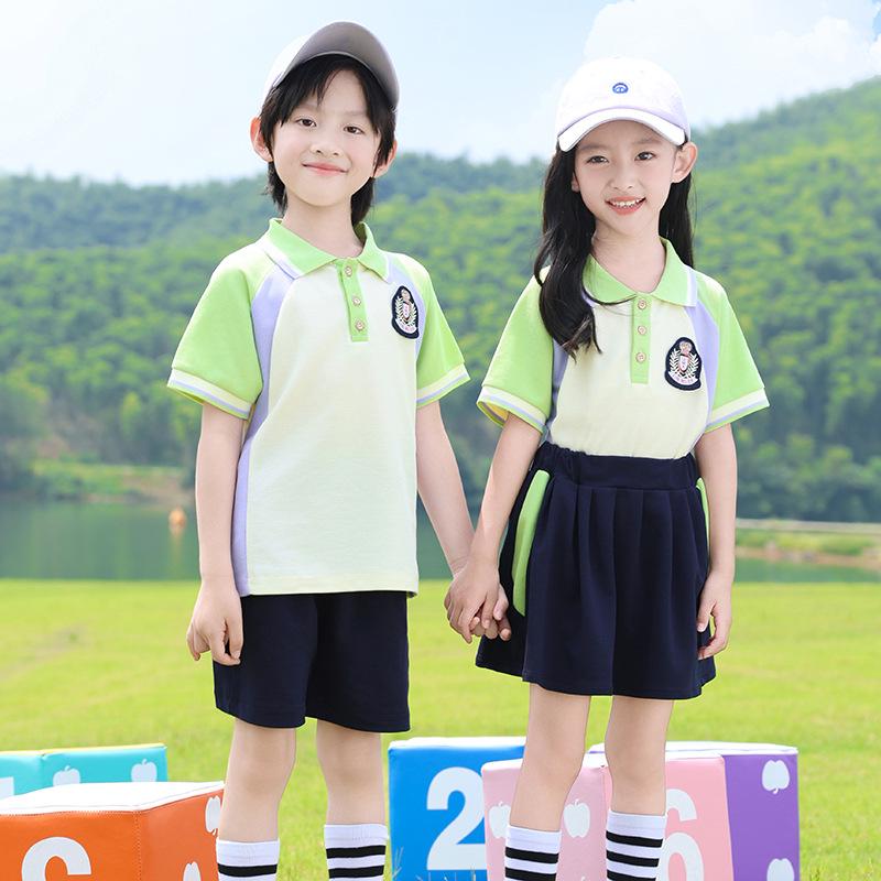 Three-Piece School Uniform Set: Autumn/Spring Sportswear & Baseball Style for Primary, Middle, and Large Kids