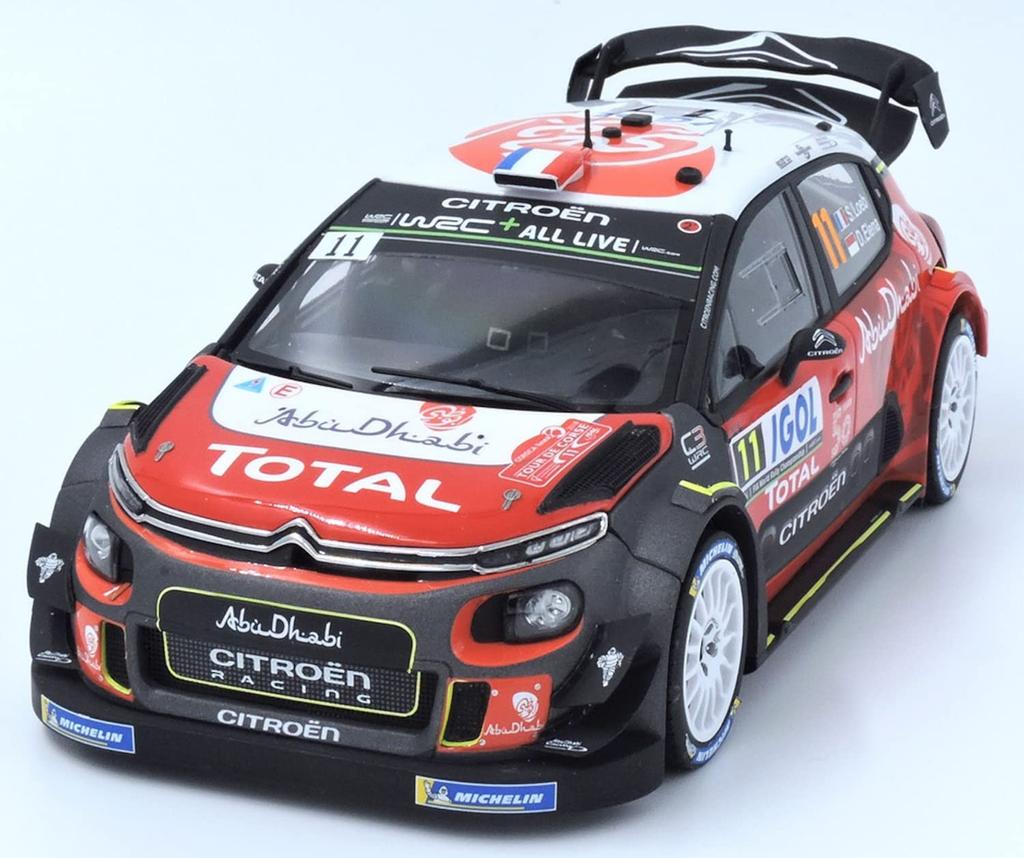 Platz Belkit Citroen C3 WRC 2018 Tour De Corse Plastic Model BEL017 1/24 (Tarmac Specification)