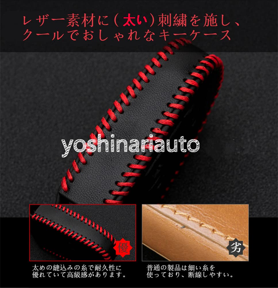 Toyota Engine Starter Genuine Leather Cover Key Case C-HR Alphard Noah 80 Series VOXY