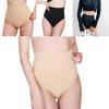 Seamless High Waist Body Shaping Thong Comfortable Nylon Fabric Tummy Control Panties