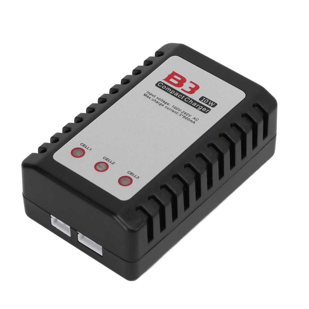 10W Balance Charger 7.4V 11.1V 2S 3S Fast Charging for RC Model Aircraft