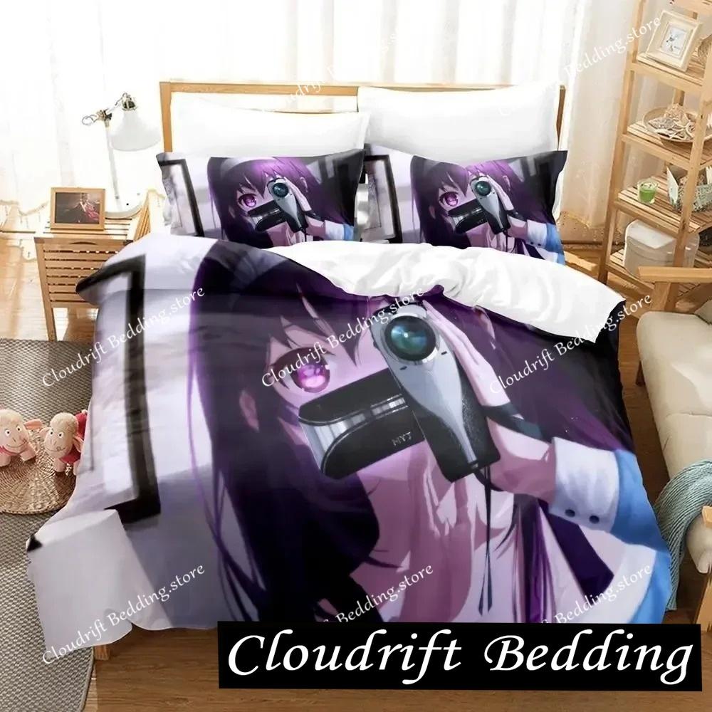 Bikini Saekano How To Raise A Boring Girlfriend Set Biancheria da Letto Cartone Animato Anime Adulto Bambino Camera da Letto Copripiumino Set