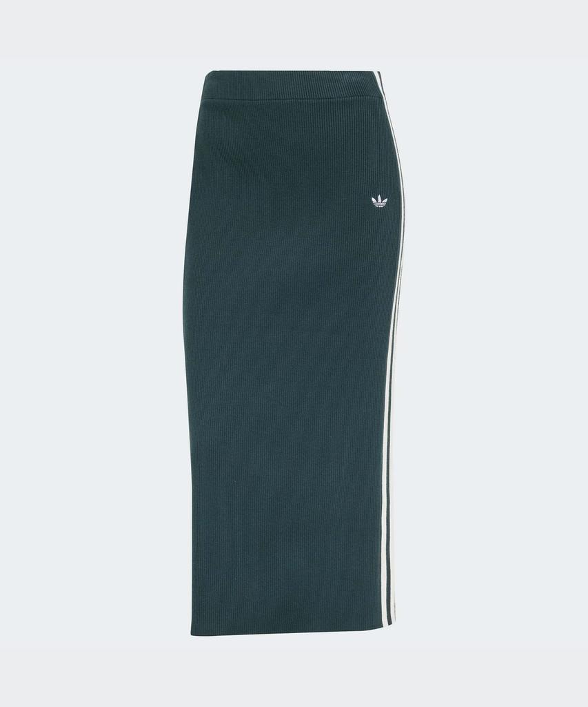 Adidas 3-Stripe Knit Skirt - Green / Jw2662