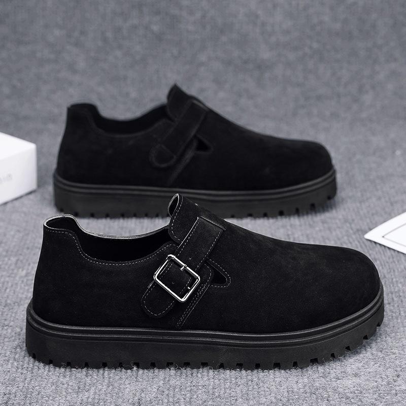 

Мужская обувь на платформе, модная обувь, мужская новая повседневная обувь для скейтборда, мужская социальная модная универсальная обувь из маленькой кожи 39