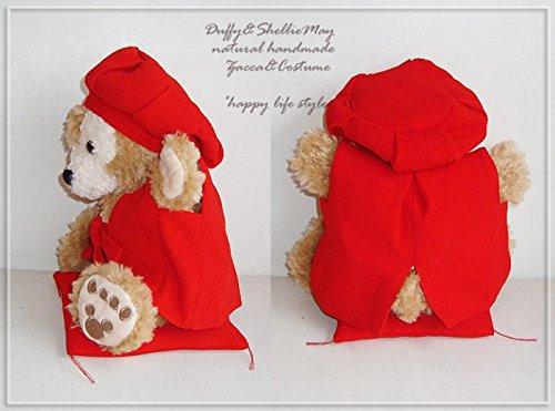 Duffy and ShellieMay Costume Puppet for Duffy's 60th Birthday! Red Chanchanko & Hat Kanreki-p