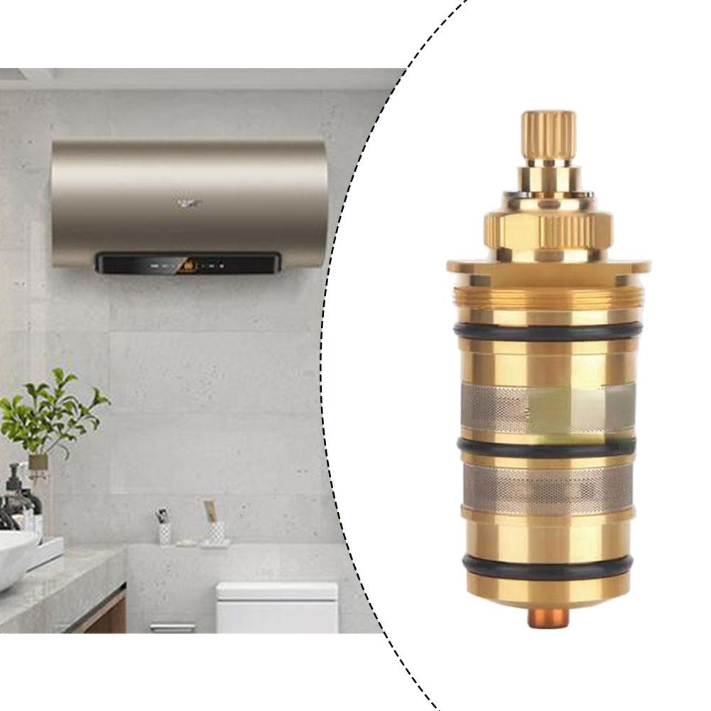 Replacement Valve Repair Kit Bathroom Built-in Thermostats Easy Installation Full Copper High-quality Materials
